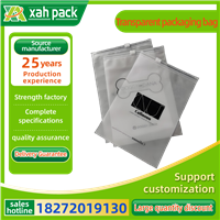 Transparent packaging bag