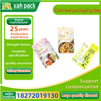 Oatmeal packaging bag