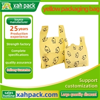 yellow packaging bag