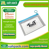 plastic packaging bag zip