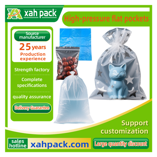 High-pressure flat pockets