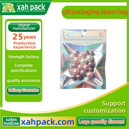 gift packaging zipper bag