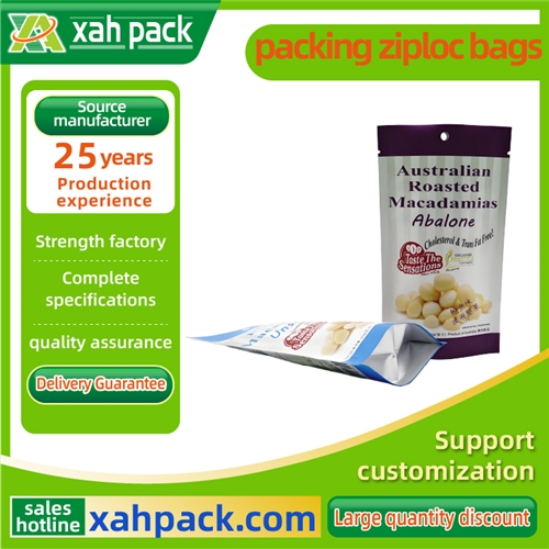 packing ziploc bags